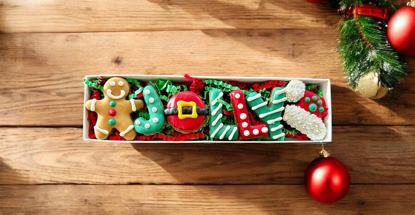 Jolly Woofmas dog treats GIFT BOX