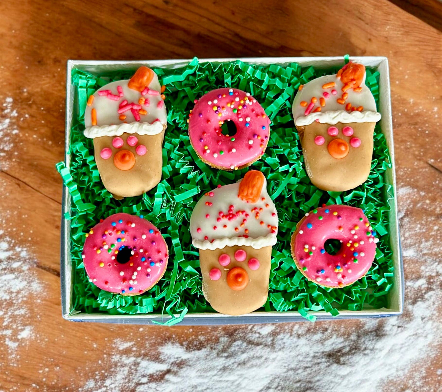 GIFT BOX Mini Iced Coffee dog treat