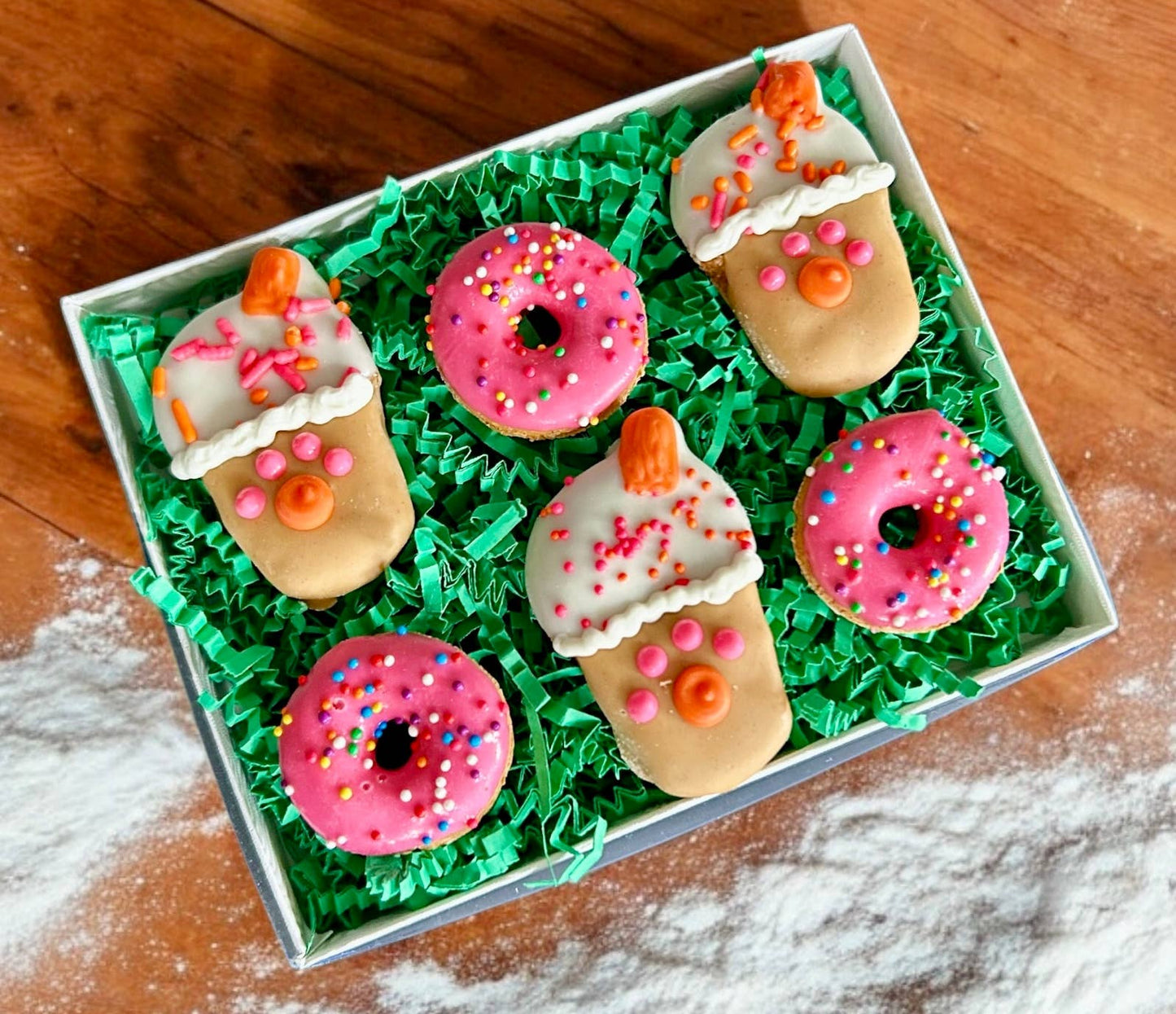 GIFT BOX Mini Iced Coffee dog treat