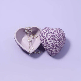 Mi Amor Just For You - Lilac and Lilac Heart Box