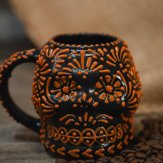 Mi Amor Just For You - Cempasuchil - Skull Mug