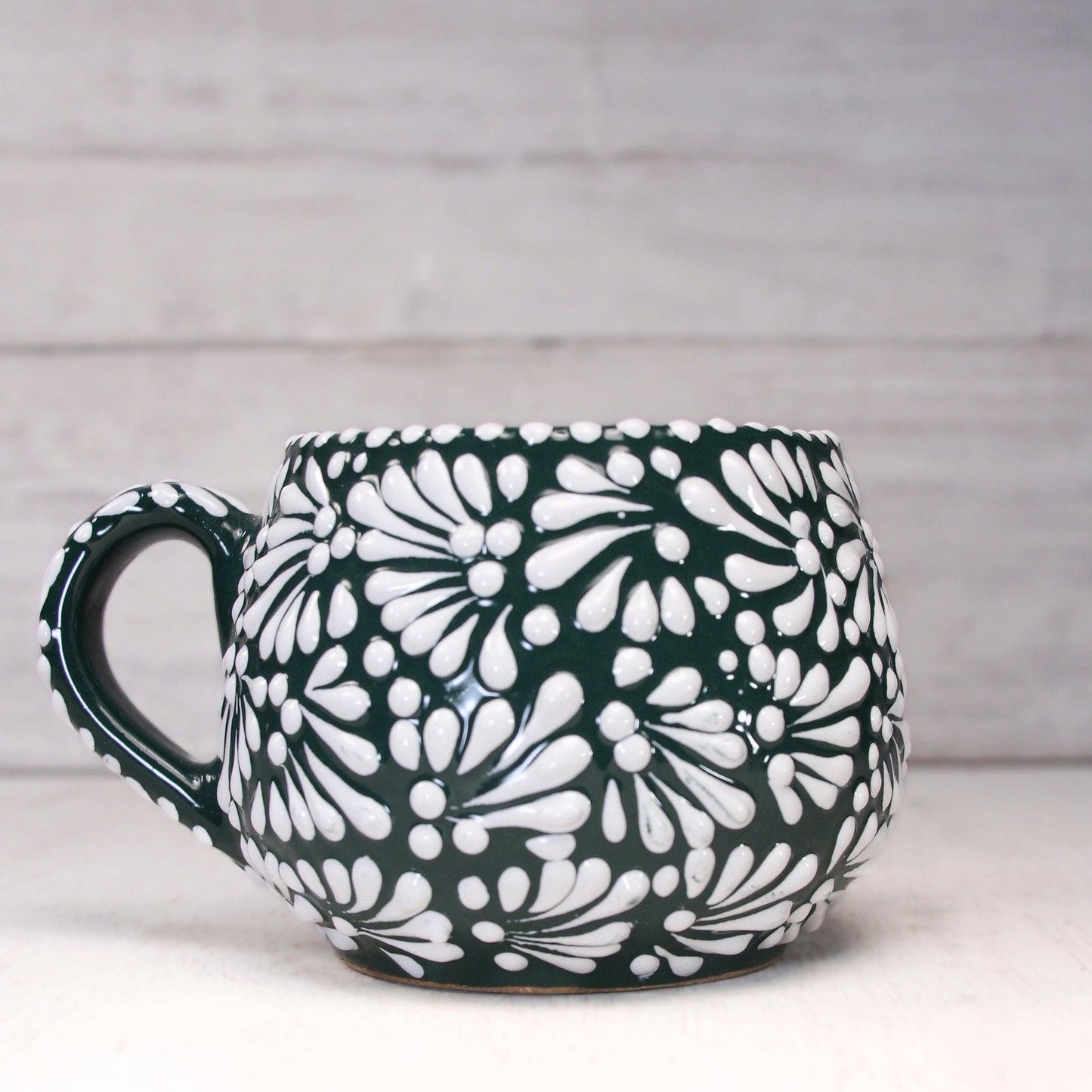 Forest in a Mug - Chocolatera: Green / Ceramic