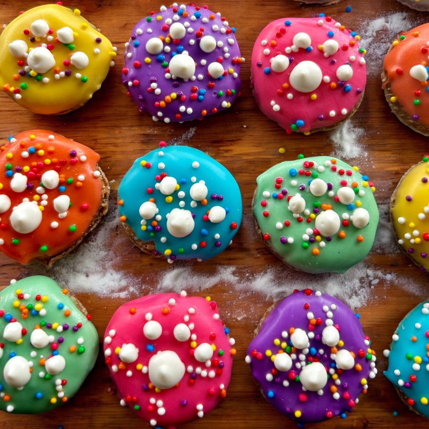 Mini Fiesta PAWTY Print dog treats