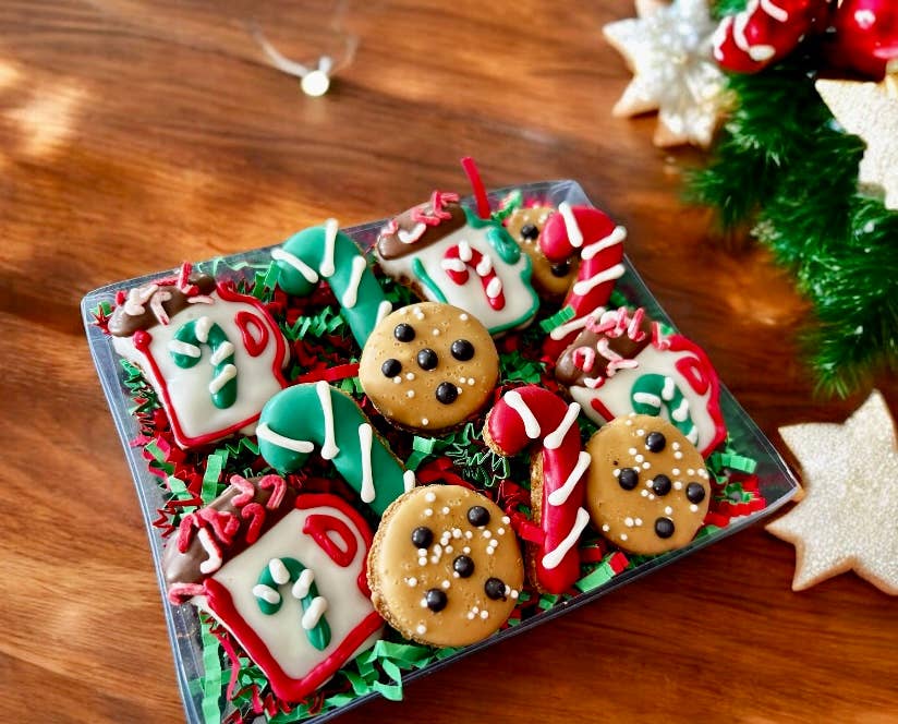 Woofmas Eve dog treats GIFT BOX