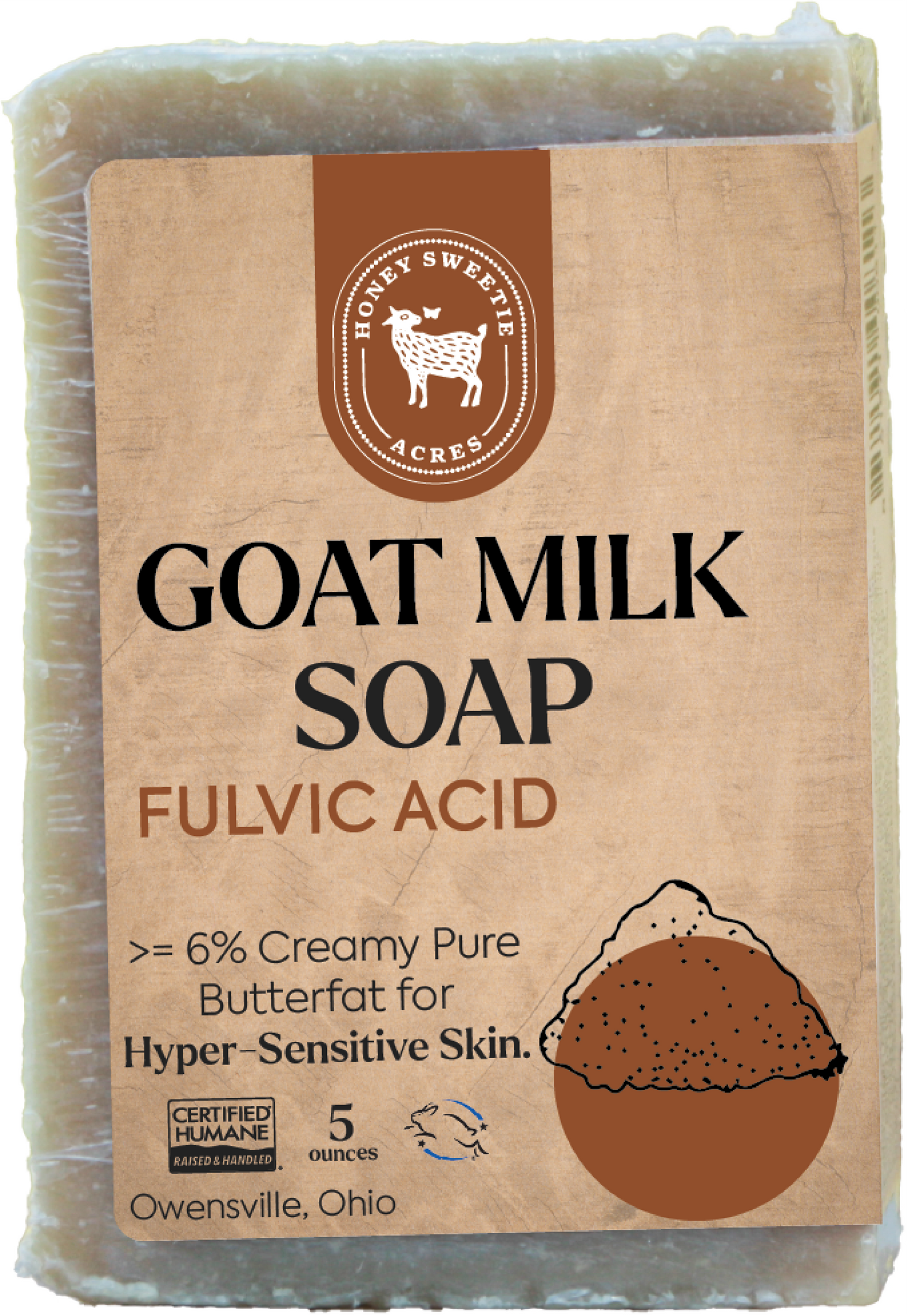 Soap: Fulvic Acid Goat Milk Soap