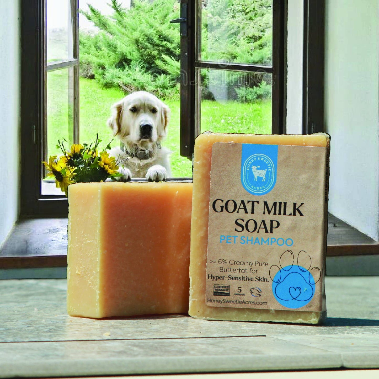 Soap: Pet Shampoo Goat Milk Soap Bar