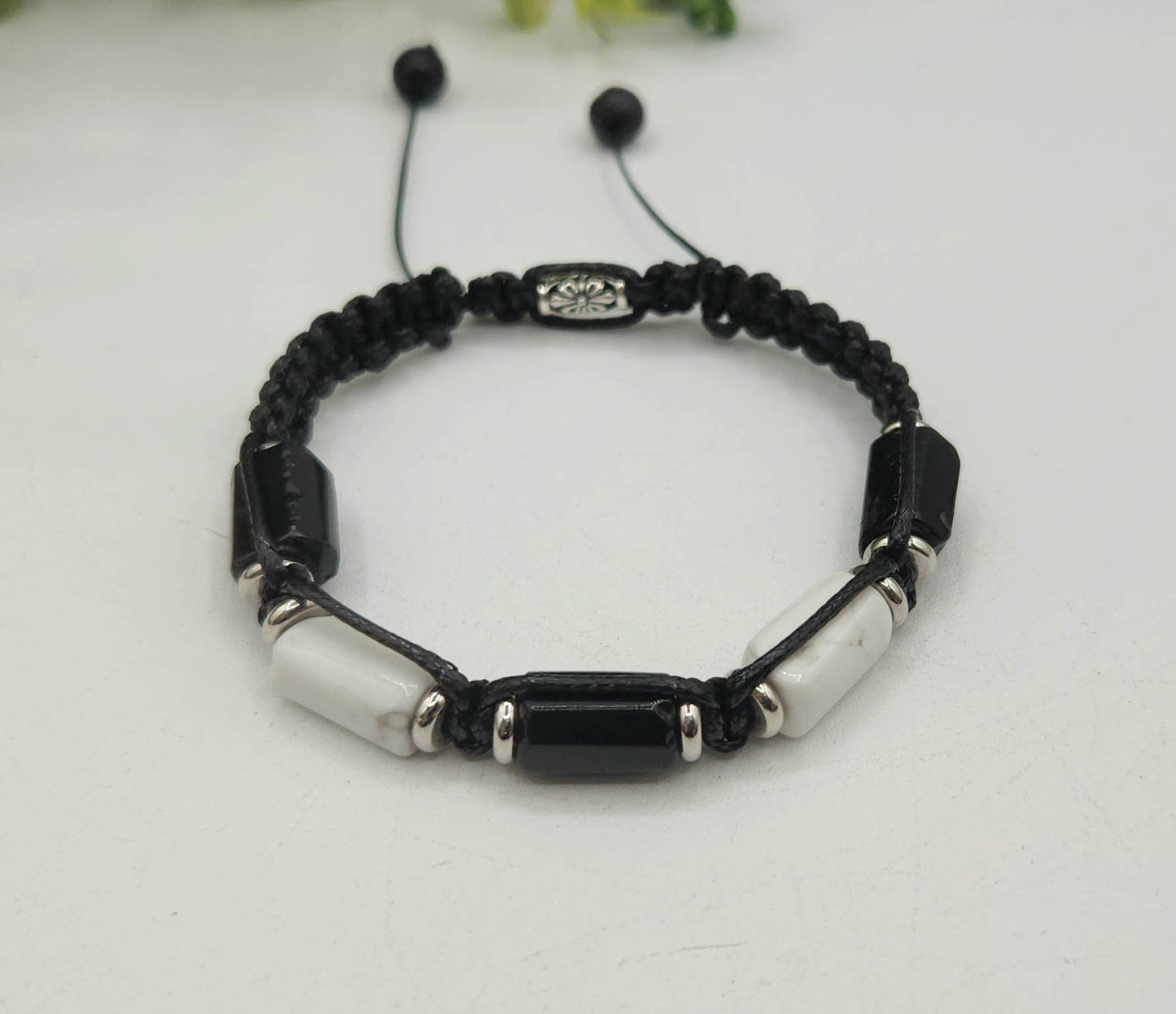 CALM/PROTECTION-Unisex/Men's Adjustable Bracelet 8"-9.5"L : OPTION #1: Bracelets Only