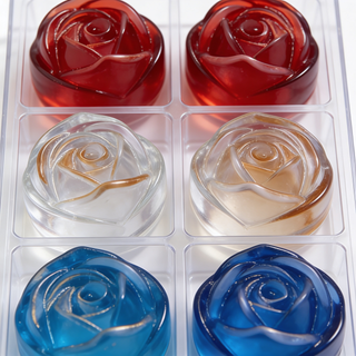 Silk Spin Sugars - Americana Crystal Candy (Kohakutou) Rose Treat Box